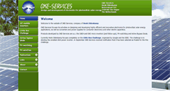 Desktop Screenshot of oke-services.nl