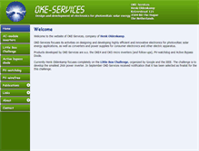 Tablet Screenshot of oke-services.nl